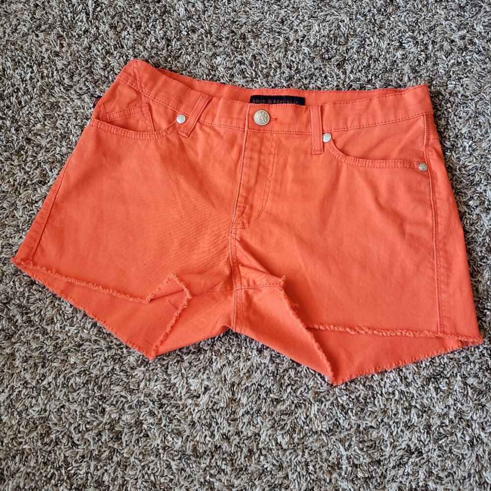 Vibrant Orange shorts